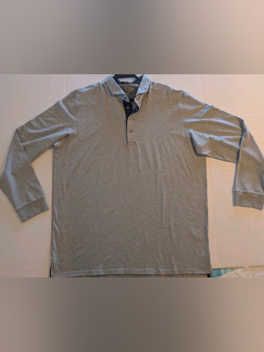 Men's Greyson Long Sleeve Polo Shirt- XXL (NWOT)